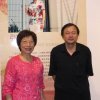 J004 張松蓮---張松蓮與古元美術館包館長合影